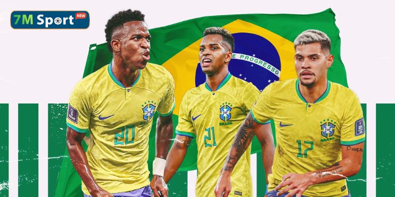 Đội tuyển Brazil với 5.6% cơ hội chiến thắng